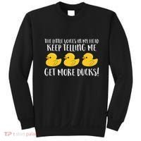 The Little Voices In My Head Keep Sweatshirt thumb 0