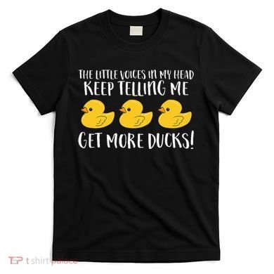 The Little Voices In My Head Keep T-Shirt