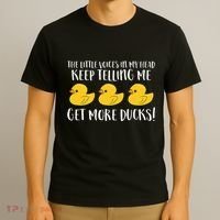 The Little Voices In My Head Keep T-Shirt thumb 3