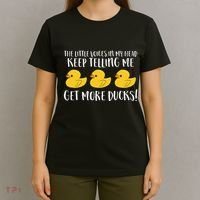 The Little Voices In My Head Keep T-Shirt thumb 4