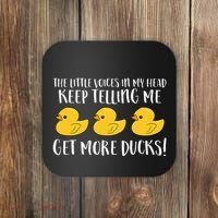 The Little Voices In My Head Keep Coaster thumb 0