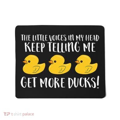 The Little Voices In My Head Keep Mousepad