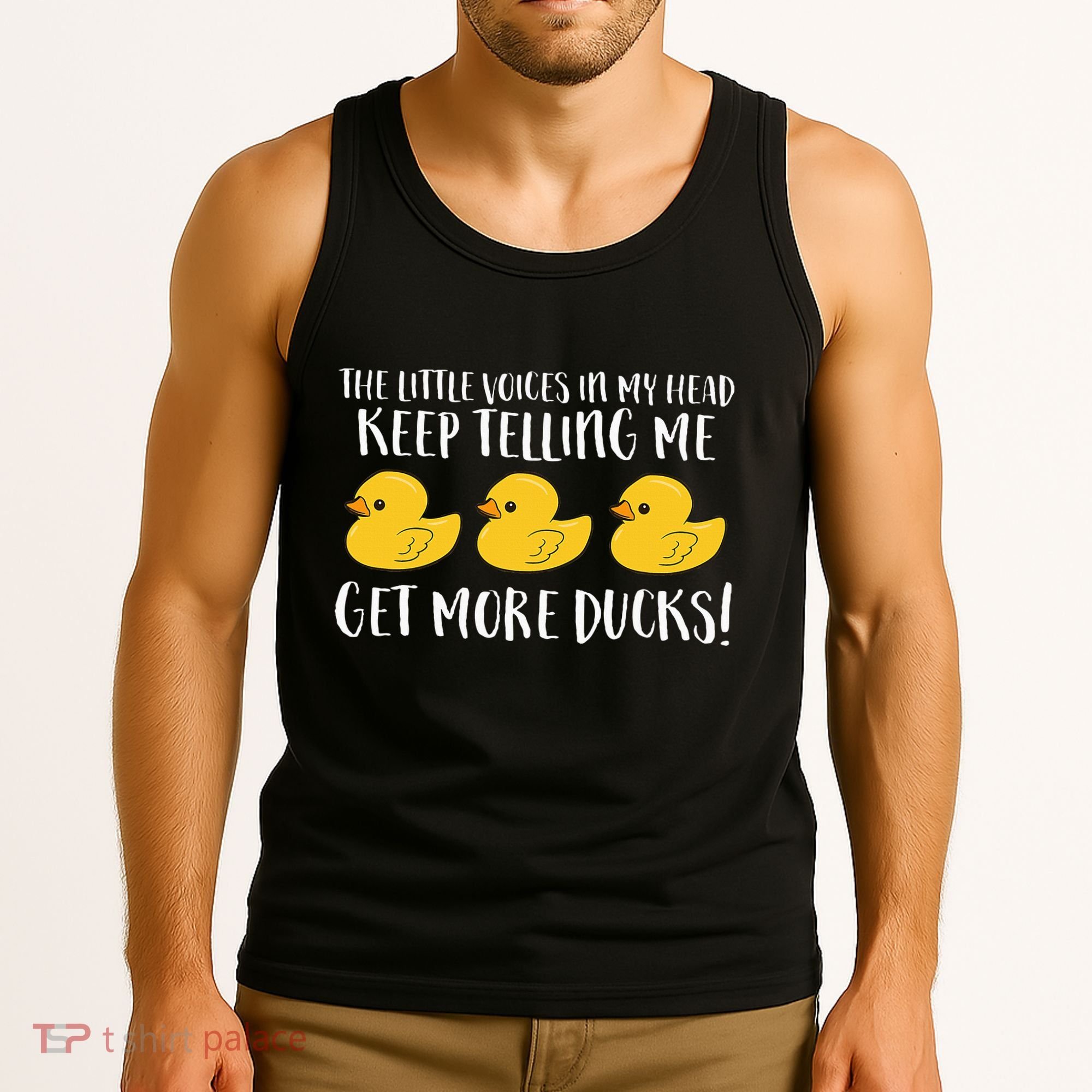 The Little Voices In My Head Keep Tank Top