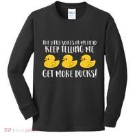 The Little Voices In My Head Keep Kids Long Sleeve Shirt thumb 0