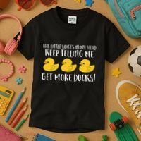 The Little Voices In My Head Keep Kids T-Shirt thumb 3