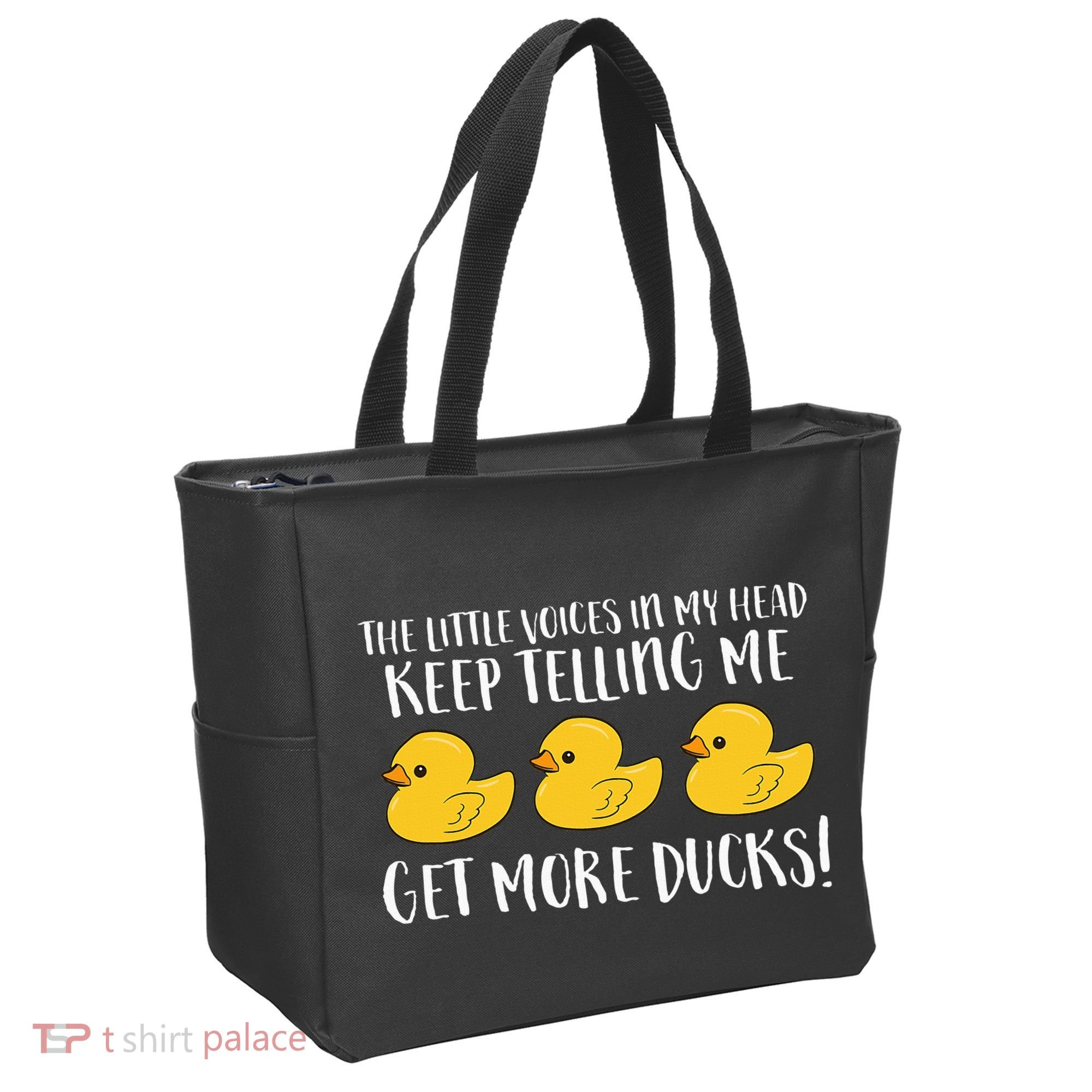 The Little Voices In My Head Keep Tote Bag