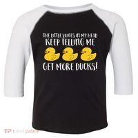 The Little Voices In My Head Keep Toddler Fine Jersey T-Shirt thumb 0