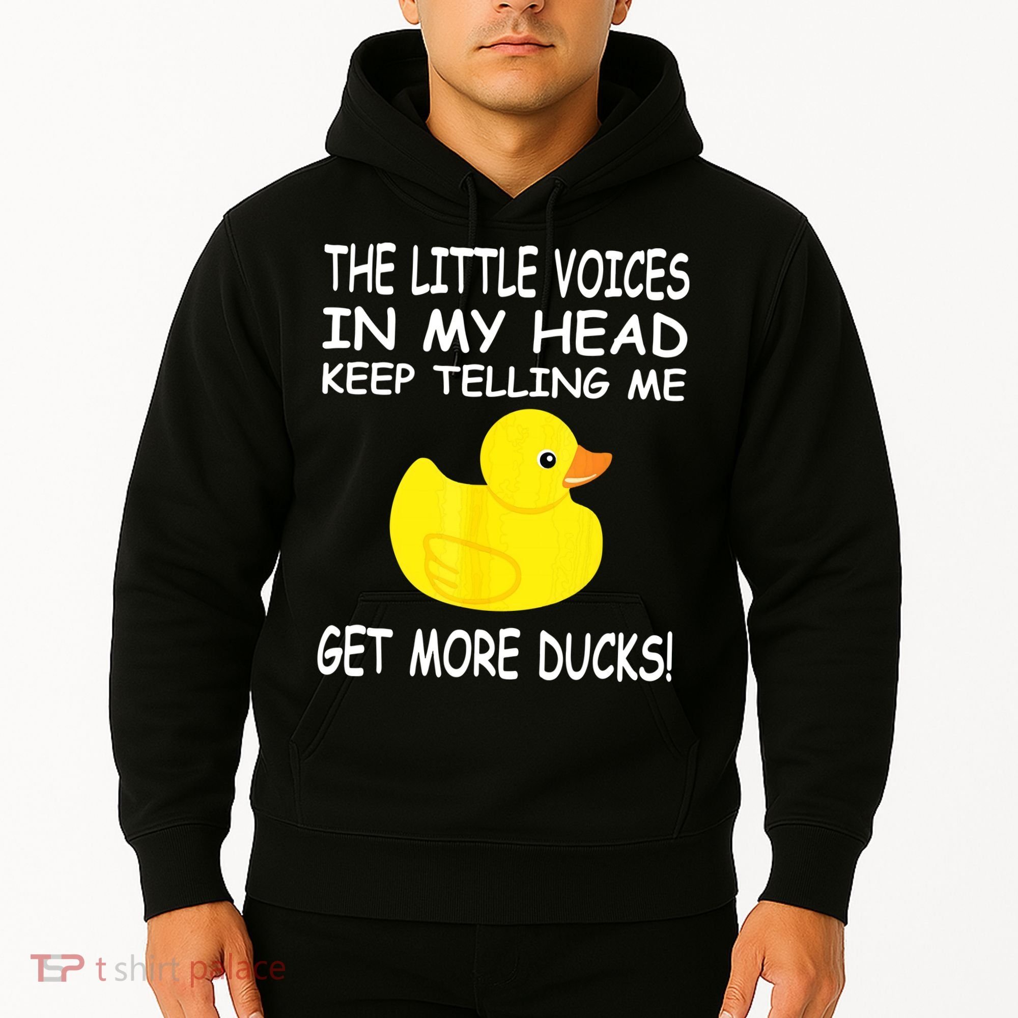 The Little Voices In My Head Keep Telling Me Get More Ducks Hoodie