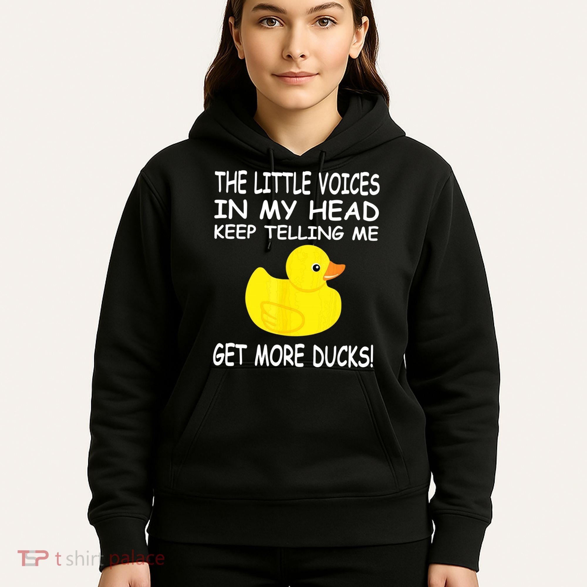 The Little Voices In My Head Keep Telling Me Get More Ducks Hoodie