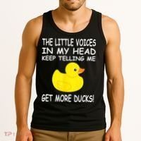 The Little Voices In My Head Keep Telling Me Get More Ducks Tank Top thumb 3