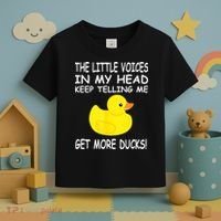 The Little Voices In My Head Keep Telling Me Get More Ducks Toddler T-Shirt thumb 3