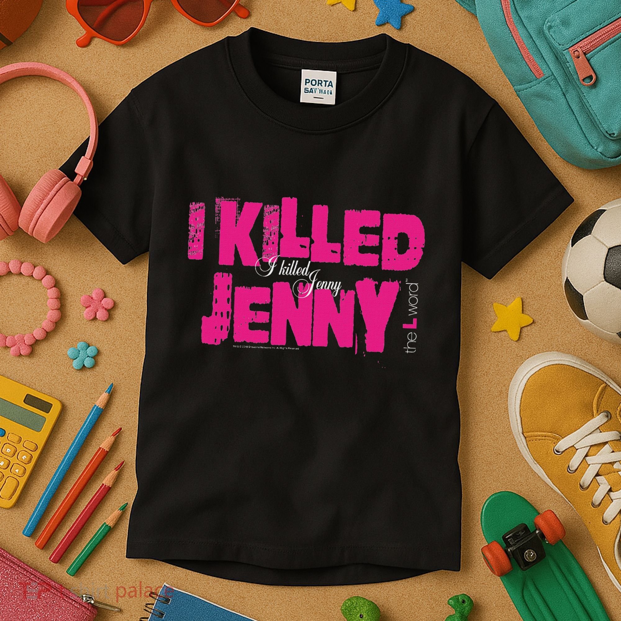 The L Word I Killed Jenny Kids T-Shirt