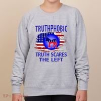 Truthphobic Left Wing Democrats Women's Sweatshirt thumb 0