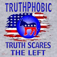 Truthphobic Left Wing Democrats Women's Sweatshirt thumb 2