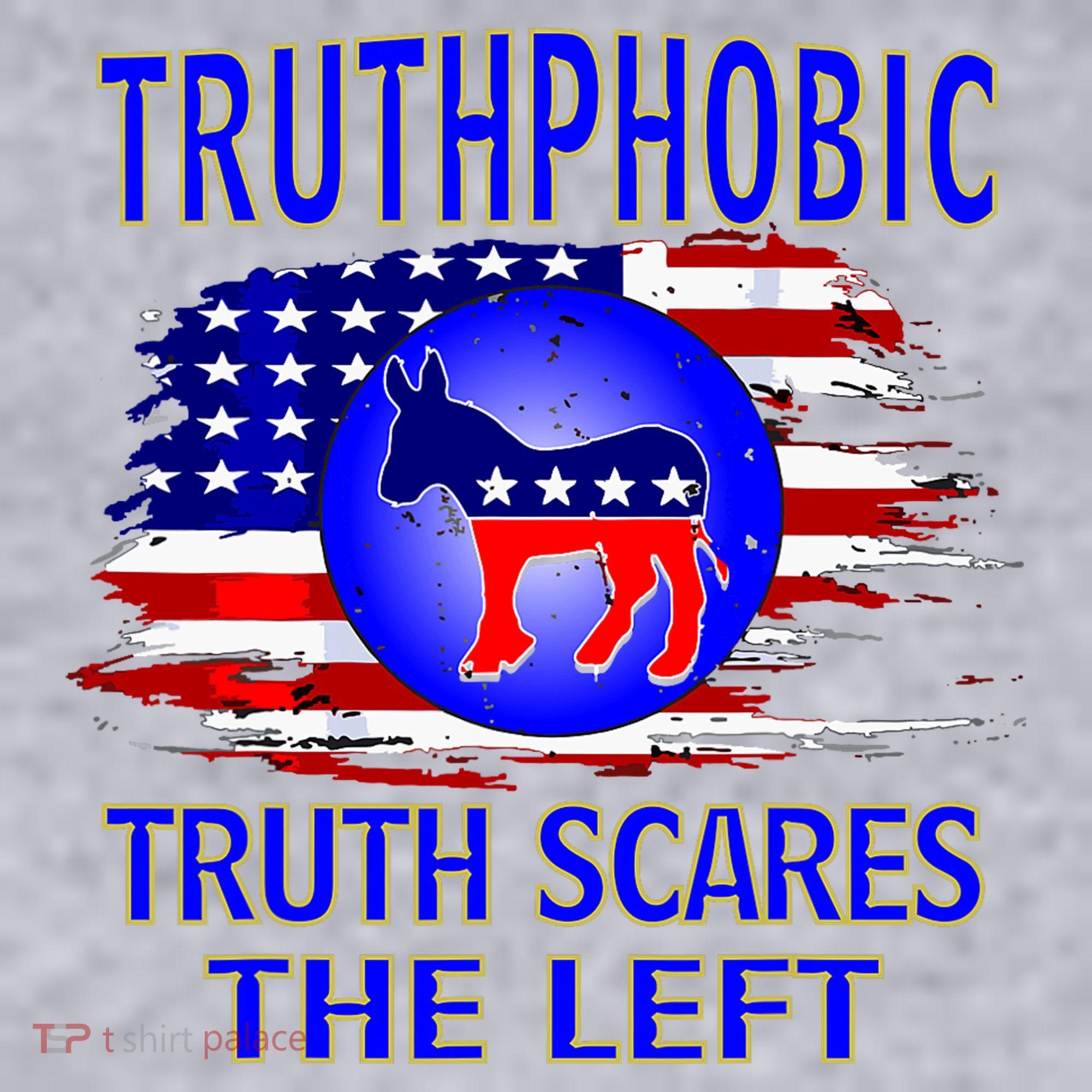 Truthphobic Left Wing Democrats Women's Sweatshirt