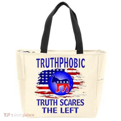 Truthphobic Left Wing Democrats Tote Bag
