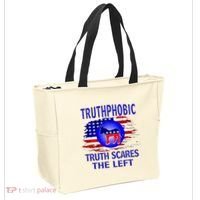 Truthphobic Left Wing Democrats Tote Bag thumb 2