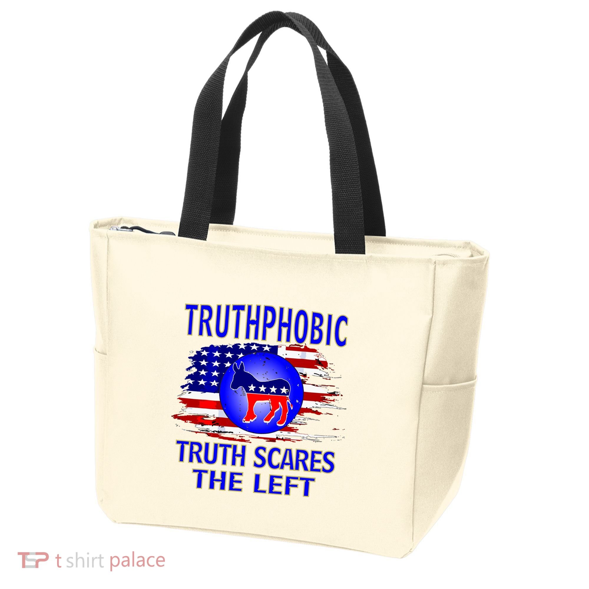 Truthphobic Left Wing Democrats Tote Bag