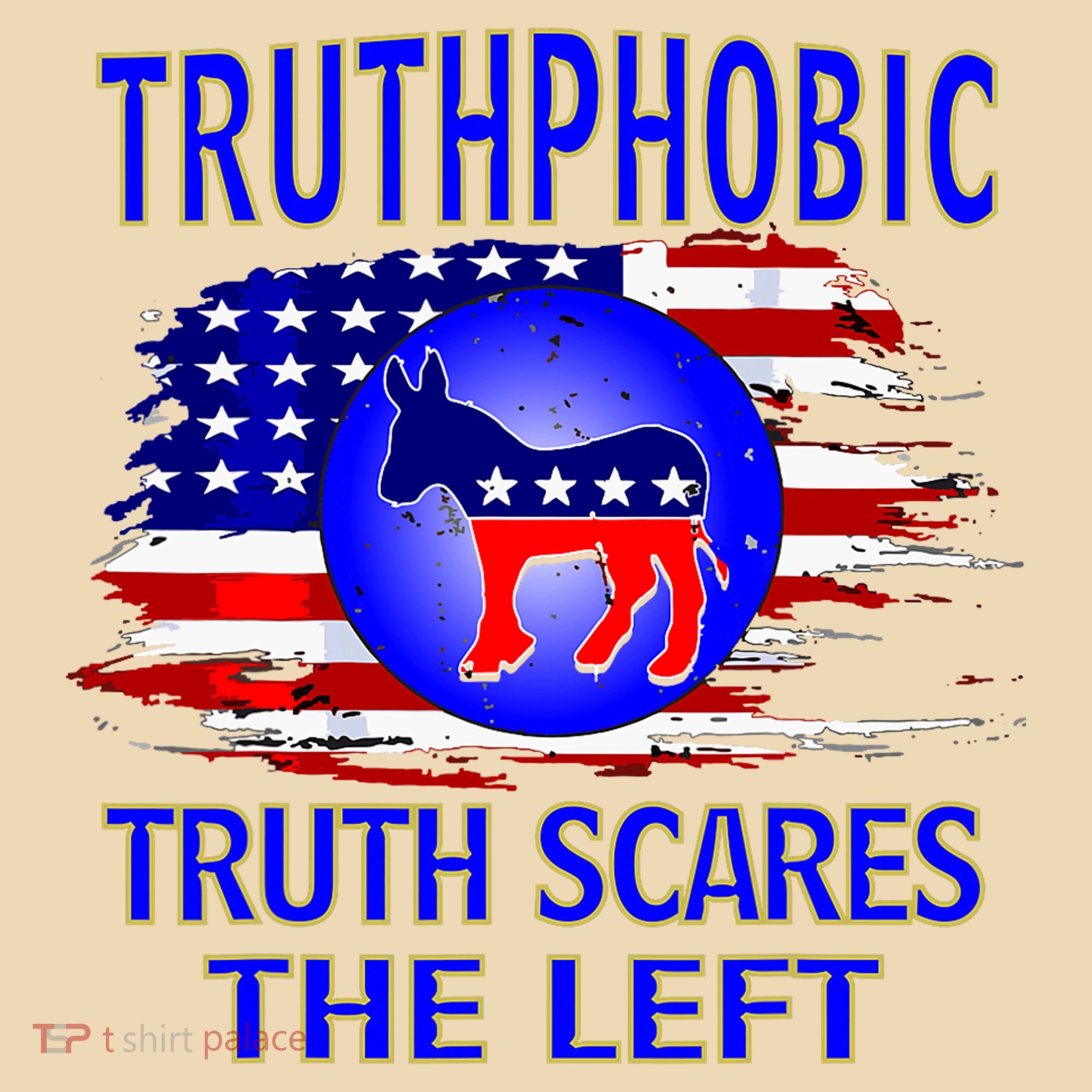 Truthphobic Left Wing Democrats Tote Bag