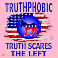 Truthphobic Left Wing Democrats Coaster thumb 2