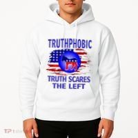 Truthphobic Left Wing Democrats Hoodie thumb 2
