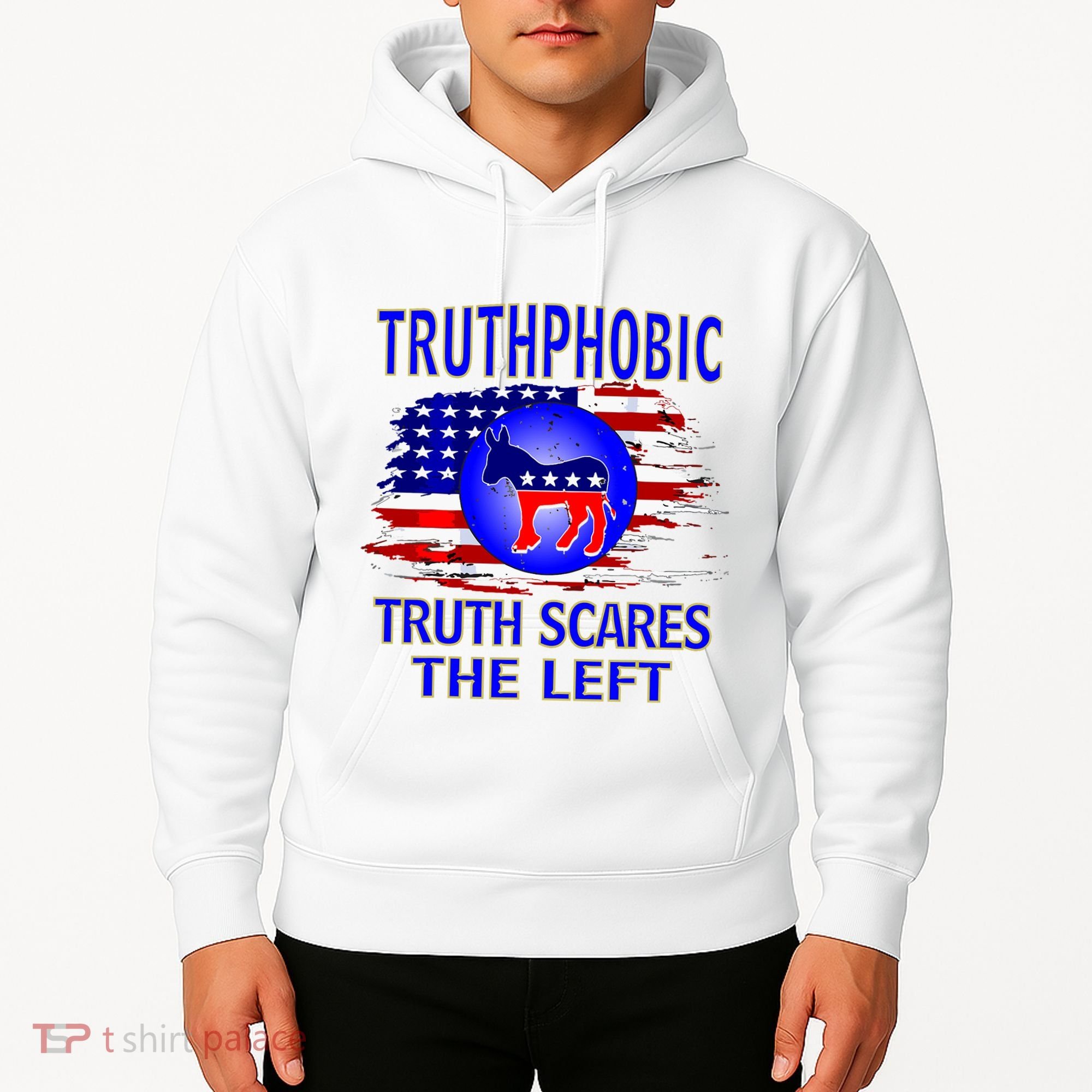 Truthphobic Left Wing Democrats Hoodie