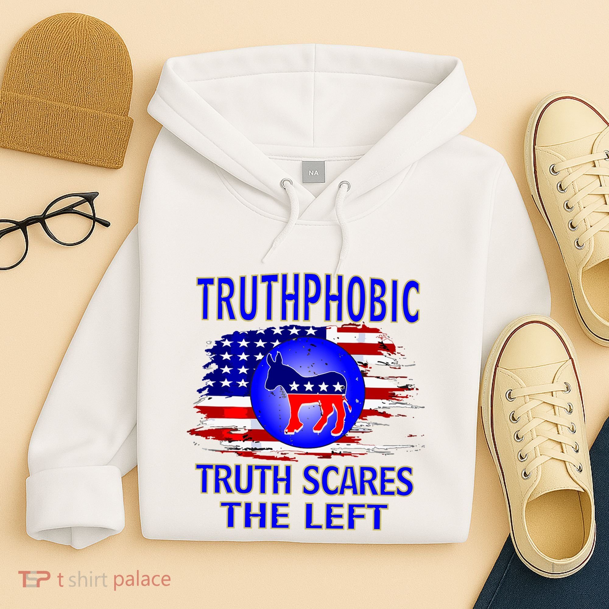 Truthphobic Left Wing Democrats Hoodie
