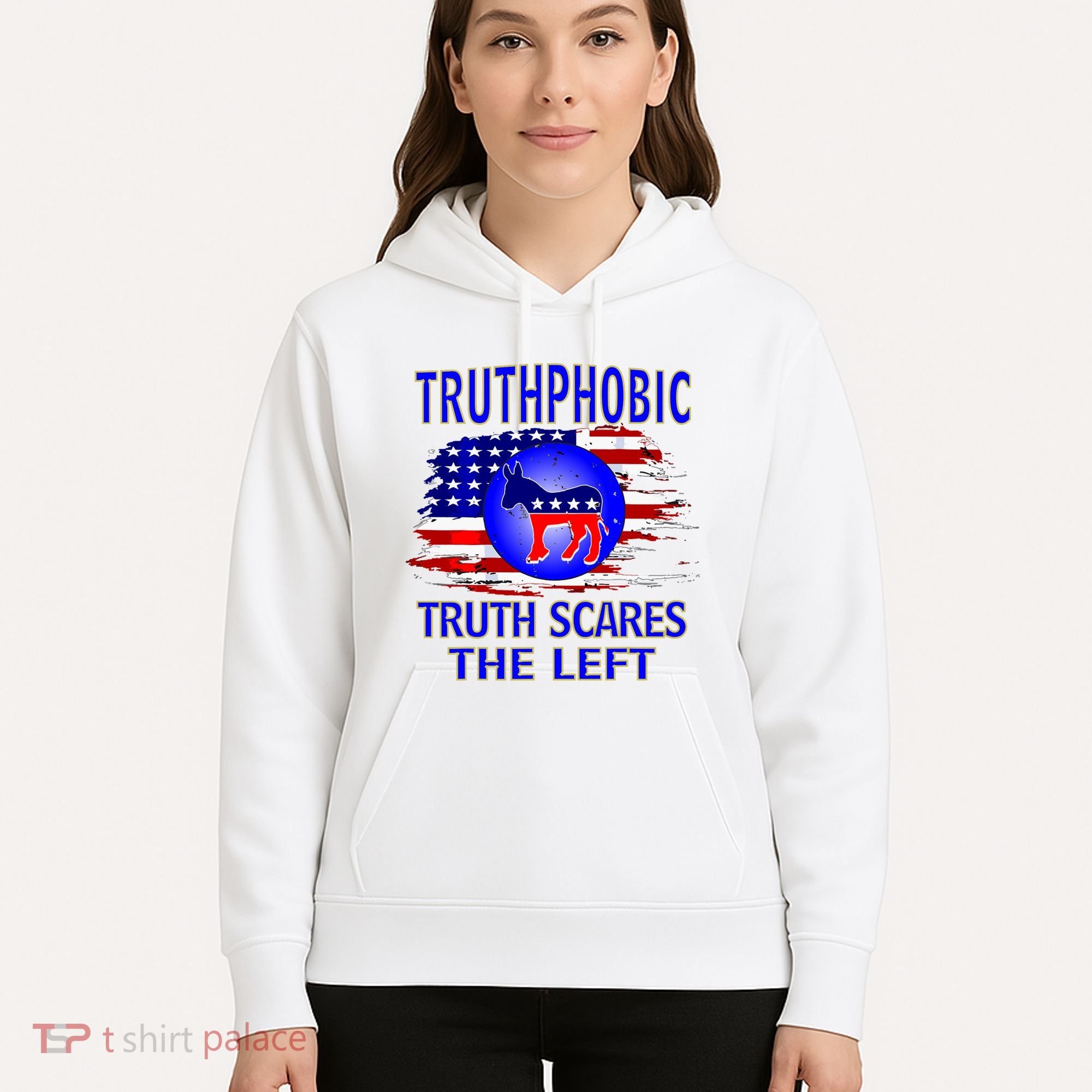 Truthphobic Left Wing Democrats Hoodie