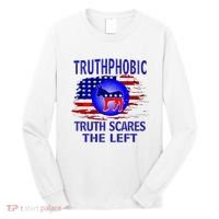 Truthphobic Left Wing Democrats Long Sleeve Shirt thumb 0
