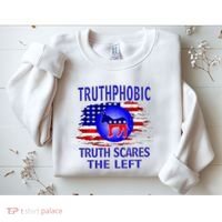 Truthphobic Left Wing Democrats Sweatshirt thumb 2