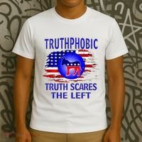 Truthphobic Left Wing Democrats T-Shirt thumb 3