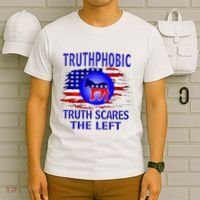 Truthphobic Left Wing Democrats T-Shirt thumb 6