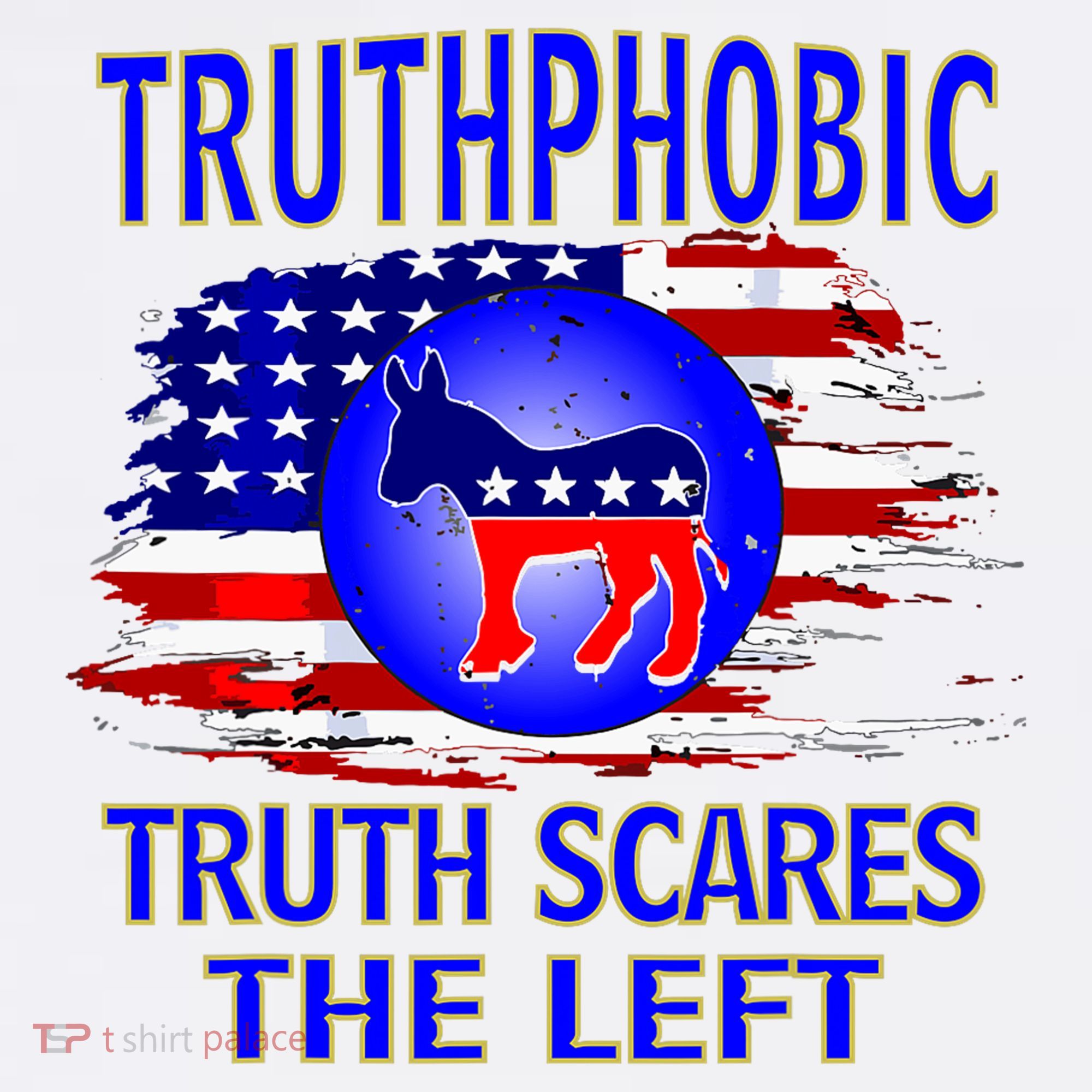 Truthphobic Left Wing Democrats Bucket Hat
