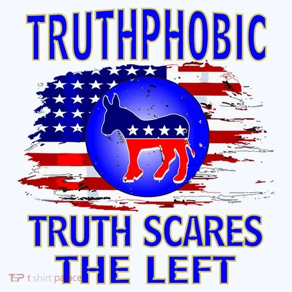 Truthphobic Left Wing Democrats Bucket Hat