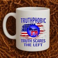 Truthphobic Left Wing Democrats Coffee Mug thumb 2