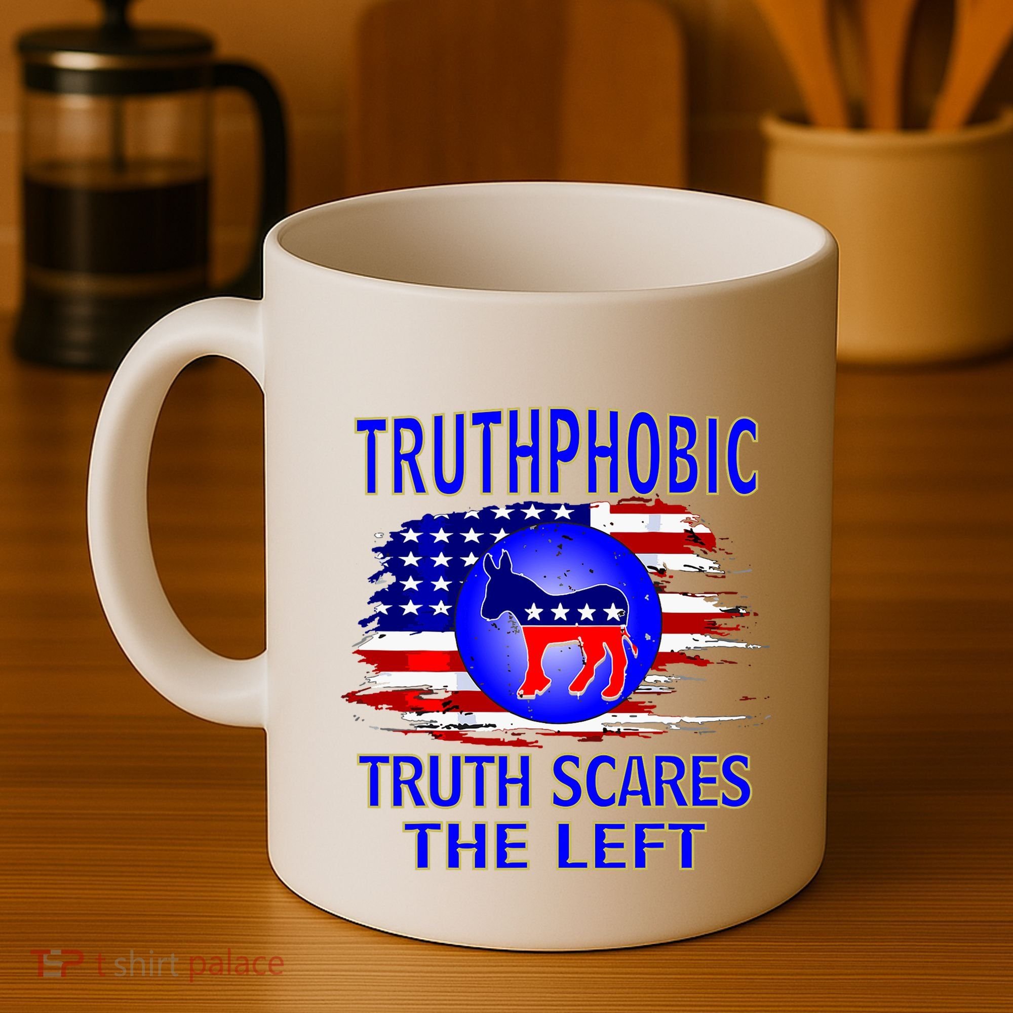Truthphobic Left Wing Democrats Coffee Mug