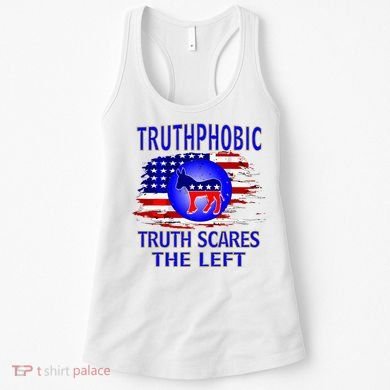Truthphobic Left Wing Democrats Women's Tank Top
