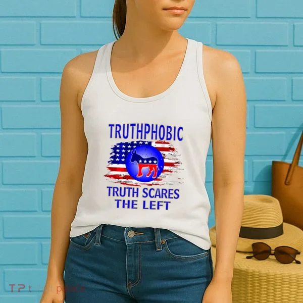 Truthphobic Left Wing Democrats Women's Tank Top