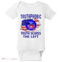 Truthphobic Left Wing Democrats Baby Bodysuit thumb 0