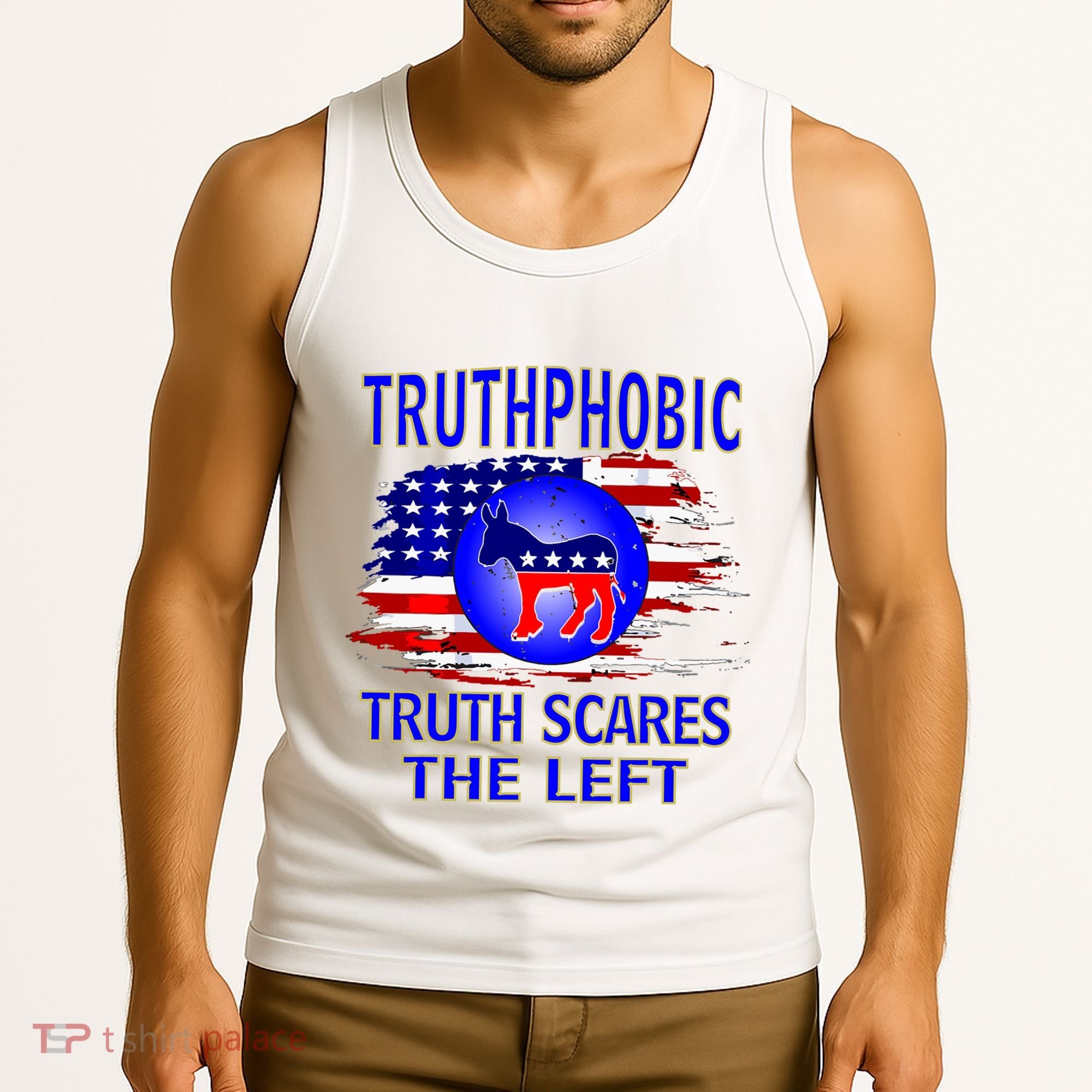 Truthphobic Left Wing Democrats Tank Top