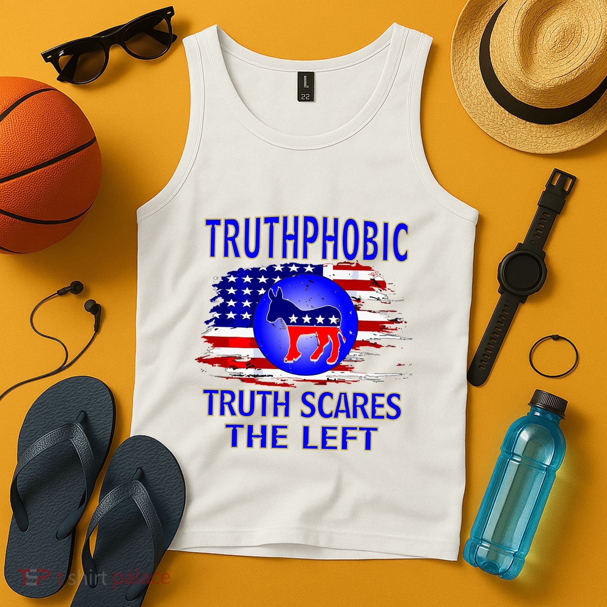 Truthphobic Left Wing Democrats Tank Top
