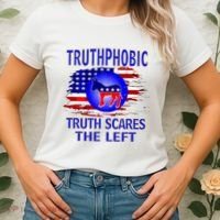 Truthphobic Left Wing Democrats Women's T-Shirt thumb 2