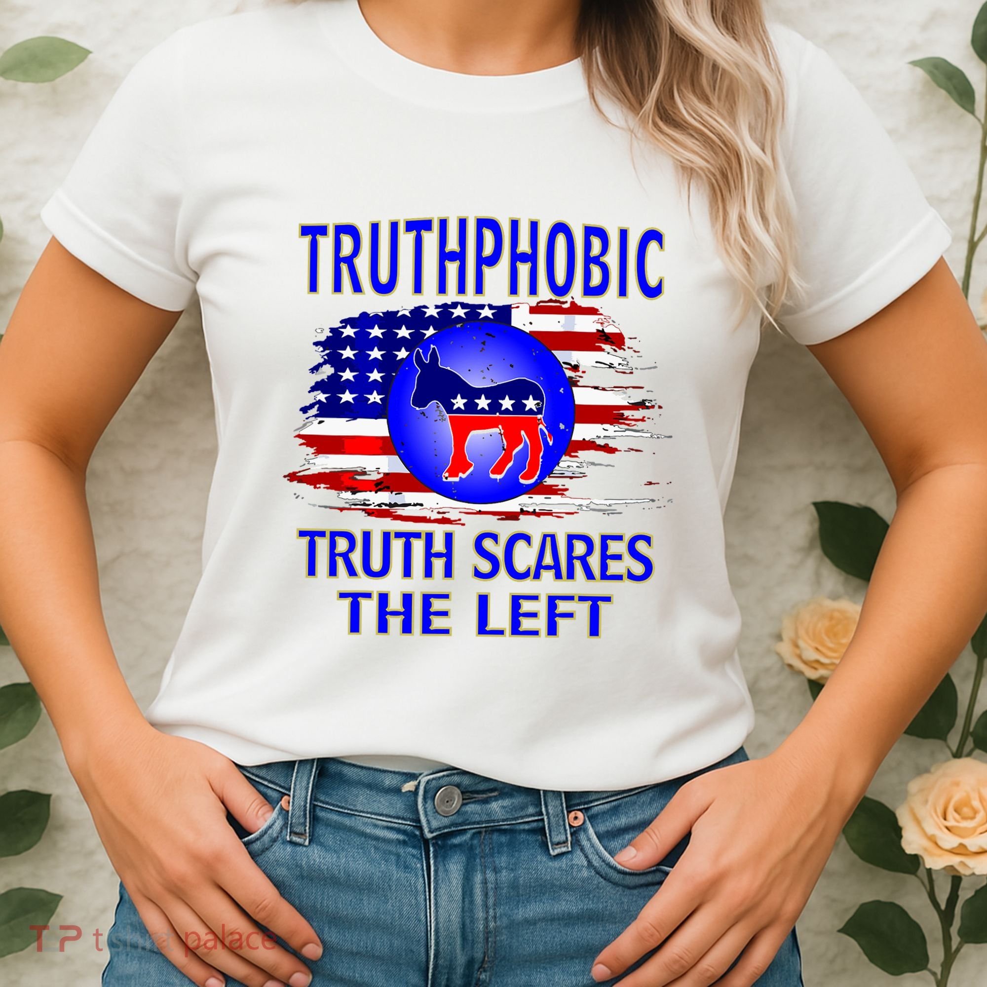 Truthphobic Left Wing Democrats Women's T-Shirt