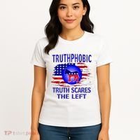 Truthphobic Left Wing Democrats Women's T-Shirt thumb 4