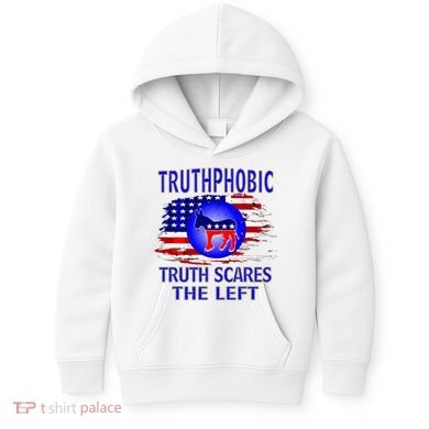 Truthphobic Left Wing Democrats Kids Hoodie