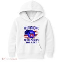 Truthphobic Left Wing Democrats Kids Hoodie thumb 0