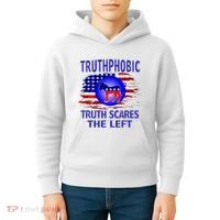 Truthphobic Left Wing Democrats Kids Hoodie thumb 4