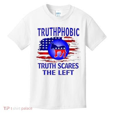 Truthphobic Left Wing Democrats Kids T-Shirt