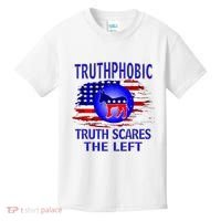 Truthphobic Left Wing Democrats Kids T-Shirt thumb 0