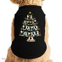 Taekwondo Lover Xmas Lighting Taekwondo Christmas Tree Doggie Tank thumb 0